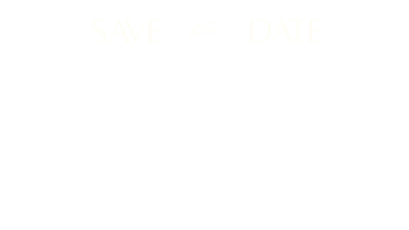 Save the Date